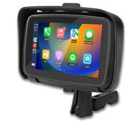 Monitor per Moto Portatile Compatibile con Wireless Apple Carplay e Android Auto