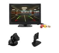 Monitor Per Telecamera Posteriore Per Auto Ahd 1080P Da 5 Pollici Con Display Digitale A Colori Lcd Tft Hd Telecamera di Retromarcia(Brown)
