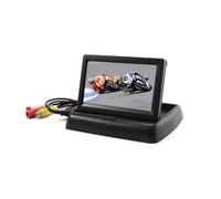 Monitor per telecamera retromarcia auto camper display lcd 4,3" a scomparsa