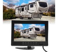 Monitor per telecamere di backup con ingresso video a 4 vie da 9 pollici, schermo IPS, compatibile con auto, caravan e trailer