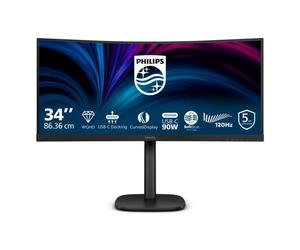 Monitor Philips 34B2U3600C/00 34" UltraWide Quad HD 120Hz VA Curvo USB-C KVM
