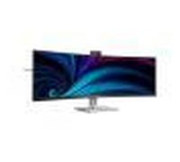 MONITOR PHILIPS 48,8" 32:9 CURVED 49B2U6900CH/00 VA 5120x1440 4ms 450cd/m² 2x5W MM WEBCAM Reg.H 2HDMI DP RJ45 USB-C docking NEW
