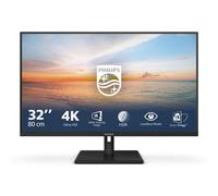 Philips Serie 1000 32E1N1800LA/00 LED display 80 cm (31.5") 3840 x 2160 Pixel 4K Ultra HD LCD Nero