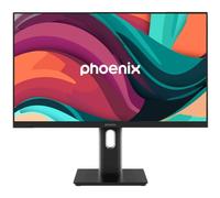 Phoenix - Monitor Essence 27 Pro | 27" IPS Grado A+ | Full HD 1920x1080 100Hz | Connettività HDMI, DisplayPort, VGA | Altoparlanti integrati | Regolazione ergonomica | Filtro luce blu (24" 100Hz)
