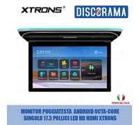 MONITOR POGGIATESTA ANDROID OCTA-CORE SINGOLO 17.3 POLLICI LED HD HDMI XTRONS