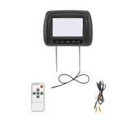 Monitor Poggiatesta Auto Universale 7 Pollici TFT LED Schermo Cuscino Ingresso AV Facile Da Installare Per I Viaggi(708-BK(1PCS))