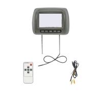 Monitor Poggiatesta Auto Universale 7 Pollici TFT LED Schermo Cuscino Ingresso AV Facile Da Installare Per I Viaggi(708-GY(1pcs))