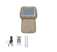 Monitor Poggiatesta For Auto Universale Da 7 Pollici TFT LED Schermo Lettore MP5 Multimediale Cuscino Supporto Ingresso USB/SD FM/altoparlante/telecamera Facile Da Installare Per I Viaggi(707M-BE-C)