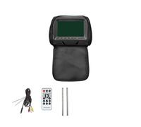 Monitor Poggiatesta For Auto Universale Da 7 Pollici TFT LED Schermo Lettore MP5 Multimediale Cuscino Supporto Ingresso USB/SD FM/altoparlante/telecamera(707M-BK-C)