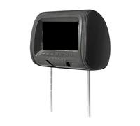 Monitor Poggiatesta For Auto Universale Da 7 Pollici TFT LED Schermo Lettore MP5 Multimediale Cuscino Supporto Ingresso USB/SD FM/altoparlante/telecamera Facile Da Installare Per I Viaggi(707M-BK)