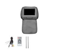 Monitor Poggiatesta For Auto Universale Da 7 Pollici TFT LED Schermo Lettore MP5 Multimediale Cuscino Supporto Ingresso USB/SD FM/altoparlante/telecamera(707M-GY-C)