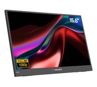 Monitor Portátil Verbatim Non-Touch Light 15.6'- Full HD- Multimedia- Negro - Nouvo