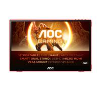 Monitor portatile - AOC - 16G3 - 15.6 pollici - 1920 x 1080 - 144 Hz - IPS
