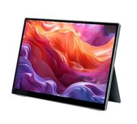 Monitor Portatile da 10,5 Pollici, Secondo Monitor Esterno USB C HDMI 1920x1280, Monitor Touchscreen IPS con Altoparlanti Integrati per Telefono PC Portatile