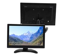Monitor Portatile da 11,6 Pollici, Altoparlanti Doppi Integrati HD 1920x1080 HDMI VGA MI AV EAR BNC Interfaccia USB, Staffa con 4 Fori per Viti Filettate M4 (Spina europea)