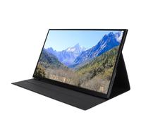 Monitor Portatile da 18,5 Pollici, Monitor da Gioco Ultra Sottile IPS 1920x1080 100Hz, Secondo Monitor Esterno USB C con Copertura Rimovibile, Supporto Regolabile, Foro VESA, USB