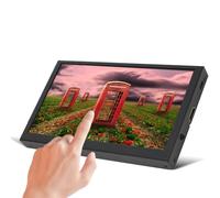 Monitor Portatile, Mini Monitor Portatile HDMI da 7 Pollici IPS LCD Touch Secondo Schermo, con Jack Audio per Altoparlanti Doppi, per PC TV, per, per Switch