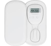 Monitor portatile sensibile per enuresi notturna, sensore di allarme per bagnare il letto, ricaricabile tramite USB, facile da usare, per bambini, adulti e anziani, bianco