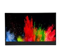 Monitor Portatile Touchscreen da 15,6 Pollici, Schermo 4K IPS con Frequenza di Aggiornamento 3840x2160 60Hz, Rotazione Automatica, 10200mAh, Schermo Mobile Esterno con Controllo Accurato per PC Laptop