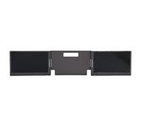 Monitor Portatile Triplo per Laptop, Schermo IPS FHD 1080P da 14 Pollici con Rotazione di 360 Gradi di Tipo C, Display di Estensione a Doppio Schermo per Notebook Entro 15,6 (regolamenti europei)