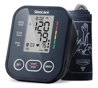 Monitor pressione sanguigna bracciale, schermo LCD, indicatore rischio, duale...