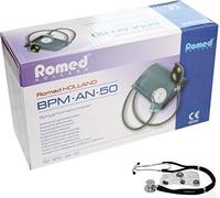 Monitor Pressione Sanguigna Nero Aneroide 2-Schlauch + Stetoscopio Vari Colori dopo Selezione - Nero Rappaport