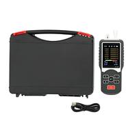 Monitor professionale della qualità dell'aria con contatore di particelle Mtlavishness per il rilevamento della polvere in tempo reale per interni ed esterni con grande capacità