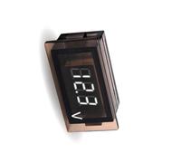 Monitor professionale per batteria da 12 V/24 V con precisione di 0,1 V, tracciamento e robusto alloggiamento in ABS, voltmetro di precisione, monitor di tensione della batteria