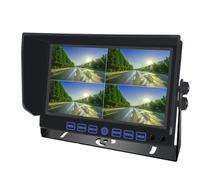 Monitor quadruplo da 7" con schermo diviso e registrazione video + telecamere posteriori anteriori 1080P 12-36 V for camion roulotte