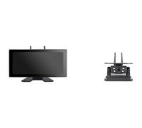 Monitor Registratore DVR Wireless 10,1'' Doppia Antenna Telecamera Magnetica Energia Solare 4 Canali Camper/camion/gancio Lente Retrocamera(Monitor Add 1 Camera)