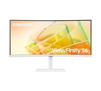 Samsung S65TC Monitor PC 86,4 cm (34") 3440 x 1440 Pixel UltraWide Quad HD LED Bianco