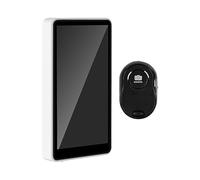 Monitor Selfie, Specchio per Telefono per Registrazione con Fotocamera Posteriore, Portatili per Smartphone Registrazione Vlogging e Foto per Casa Viaggio Interni ed Esterni