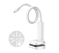 Monitor Stand - ABS Camera Stand | Long Arm Bracket Flexible Clip Clamp | Adjustable 360° Mount Holder, For Nursery Cot Kitchen Shelf Bathroom Furniture, Universal Fit