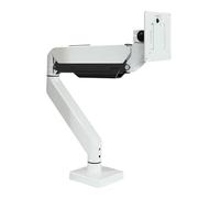 Monitor stand， Molla a gas for pressa pneumatica a braccio singolo da 17-43 "15 kg Vesa 100x100 Supporto for monitor da scrivania Morsetto con occhiello Base Supporto for PC Bianco ，parts