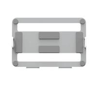 Monitor stand， Staffa for display con braccio regolabile in altezza e angolazione for supporto da scrivania for doppio monitor for schermi di computer da 13 a 32 pollici ，parts(Silver Laptop Tray)