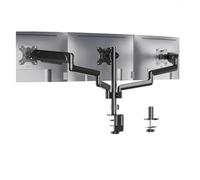 Monitor stand， Staffa universale for monitor a tre teste, supporto da scrivania for computer, regolabile, girevole, for ufficio domestico ，parts