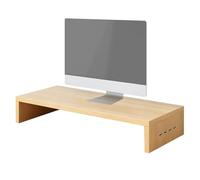 Monitor Stand - Stampante Stand | Monitorare il riser per la scrivania | Supporto ergonomico con 4 porte USB | del porta desktop per laptop flessibile | Monitor di computer sta per Studio di lav
