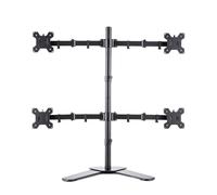 Monitor stand， Supporto da tavolo for doppio monitor, supporto in acciaio completamente regolabile for carichi pesanti, può contenere 4 schermi di computer fino a 32 pollici ，parts