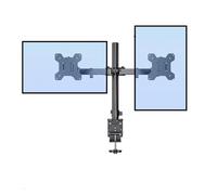 Monitor stand， Supporto for doppio monitor, supporta schermi fino a 27 pollici, altezza regolabile indipendente universale, inclinazione, rotazione, rotazione ，parts
