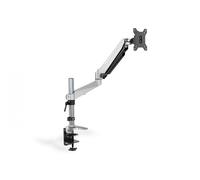 Monitor Table Mount up to 27" flexible gas spring mount, 8kg max, VESA 100x100