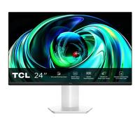 TCL Monitor 24G54 Mini-LED da 24", risoluzione Full HD, 100 Hz, pannello VA, 450 nit, display VESA HDR 400, ampia gamma di colori, certificazione TÜV Rheinland Flicker-Free e Low Blue Light