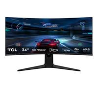 Tcl 34R83Q 34 Incurvo WQHD Bianco e Nero Display per PC da gioco - Nouvo