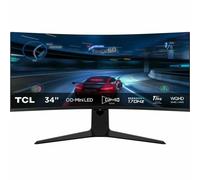 Tcl 34R83Q 34 Incurvo WQHD Bianco e Nero Display per PC da gioco - Nouvo