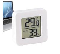 Monitor temperatura e umidità - Termometro, sensore di clima ambientale portatile, design moderno e leggero | Letture istantanee che migliorano la qualità 'aria per lo spazio di lavoro domesti