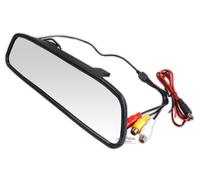 MONITOR TFT,LED A SPECCHIETTO, 4,3", UNIVERSALE SI APPLICA SOPRA LO SPECCHIO