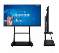 Monitor touch per sala riunioni Antiriflesso 4K pannello IPS a 10 bit con ampia gamma cromatica e resa uniforme dei colori in visione laterale per Aula Casa Ufficio(1257 * 743mm/49.48 * 29.25in)