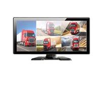 Monitor touch screen da 10,36 pollici a 5 canali, telecamere for la visione posteriore anteriore e laterale, 1080P 12-36 V for camion, autobus, roulotte, camper