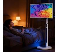 Monitor touch screen portatile con supporto regolabile, lunga durata della batteria e display girevole per Home Theater, ufficio e uso esterno