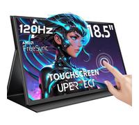 Monitor touch UPERFECT 18,5" FHD 120Hz 10 punti Type-C Mini HDMI Custodia VESA inclusa