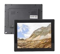 Monitor Touchscreen da 10,4 Pollici, Touchscreen Capacitivo a 10 Punti, Monitor LED NT Impermeabile con Risoluzione 4:3 Montato a Parete 800x600 con USB VGA per (EU)